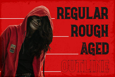 Darkest Saturday - Powerful Font Duo Font Mozzatype 