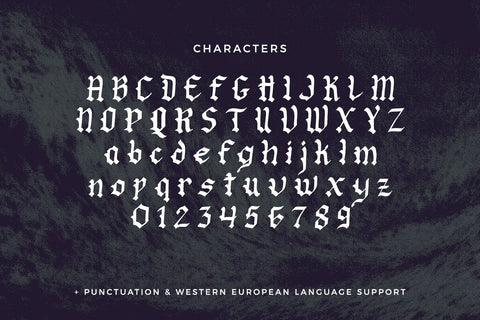 Darkmoon Blackletter Font Font Beck McCormick 
