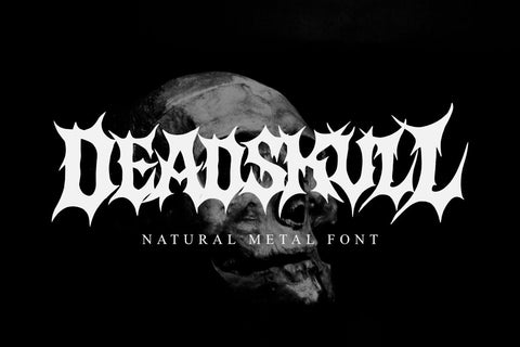 Darkness – Death Metal Typeface Font Masyafi Studio 