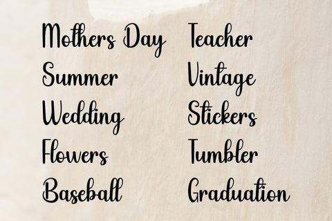 Darling - Beauty Handwritten Font Font Masyafi Studio 