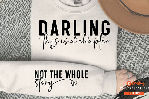 Darling This Is A Chapter SVG Sleeve Design SVG Designangry 