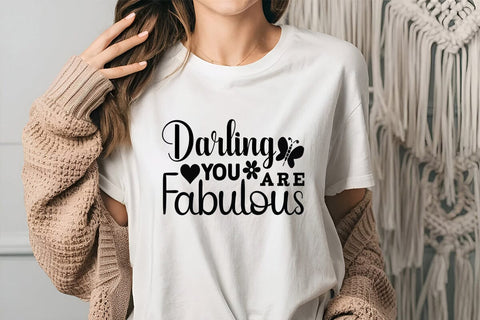 Darling You Are Fabulous SVG Angelina750 