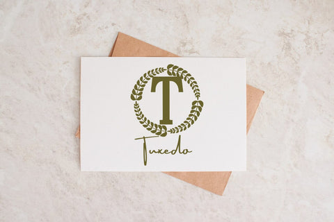 Darlowe Monogram Font Font Dm Letter Studio 