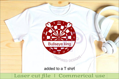 Dart board name wall art sign, SVG personalized SVG APInspireddesigns 