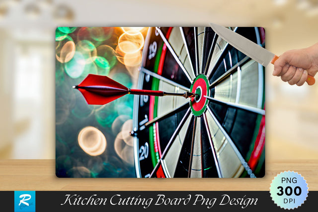 Dartboard Cutting Board Sublimation Regulrcrative 