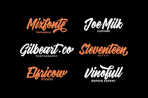 Dartybe Script Typeface Font Fadeline Std. 