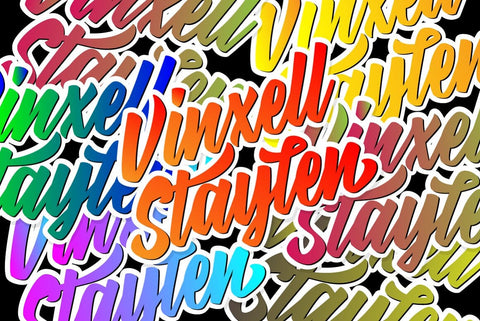 Dartybe Script Typeface Font Fadeline Std. 