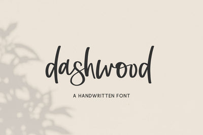 Dashwood Script Font Font Beck McCormick 