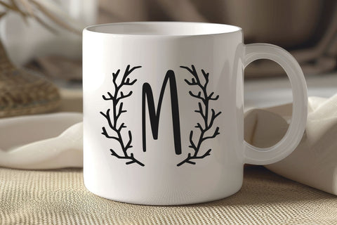 Dauny Monogram Font Abo Daniel Studio 