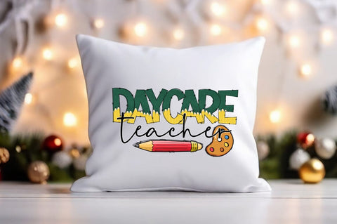 Daycare teacher PNG Design Sublimation Designangry 