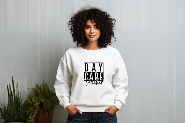 Daycare Teacher Svg Png Files, Daycare Squad, First day of School, Teachers Day Svg, Teacher Gift Svg SVG DesignDestine 