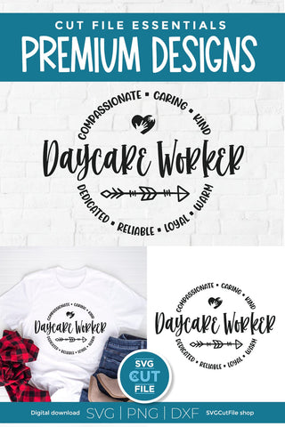 Daycare worker svg, daycare provider svg, early childhood svg unisex SVG SVG Cut File 