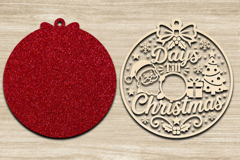 Days Till Christmas SVG Ornament SVG designartist 