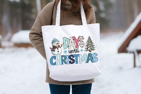 Days until christmas PNG Design Sublimation Designangry 