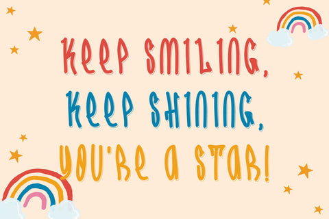 Dazzling Monkey - Thiny Decorative Handwritten Font Font Mozzatype 