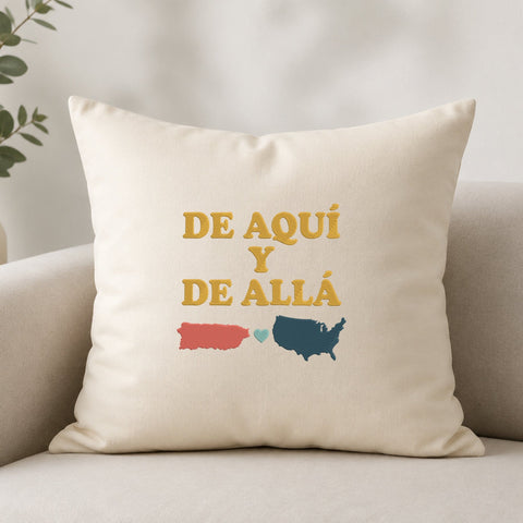 De Aquí y de Allá Puerto Rico USA Embroidery Design – Boricua Heritage Machine Embroidery File, Puerto Rican American Design Embroidery/Applique DESIGNS PatternFeed8 