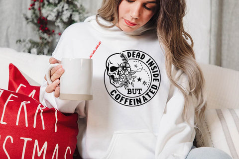 dead inside but coffeinated SVG Angelina750 