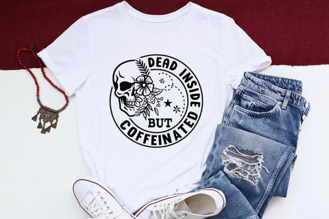 dead inside but coffeinated SVG Angelina750 