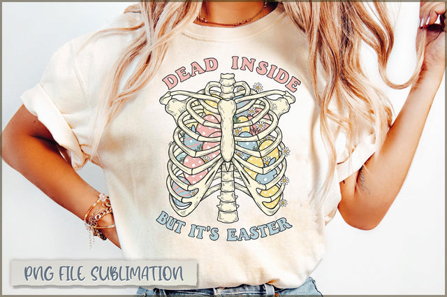 Dead inside but it's easter PNG Sublimation Shetara Begum 