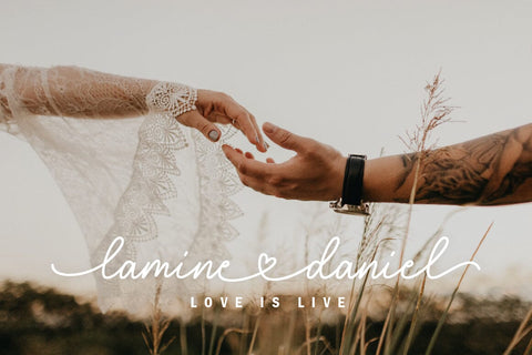 Dear Love - Chic Wedding Heart Font Font Typebae 