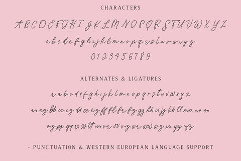 Dear Rosalind Script Font Beck McCormick 