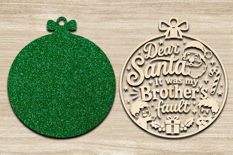 Dear Santa Brother Fault SVG SVG designartist 