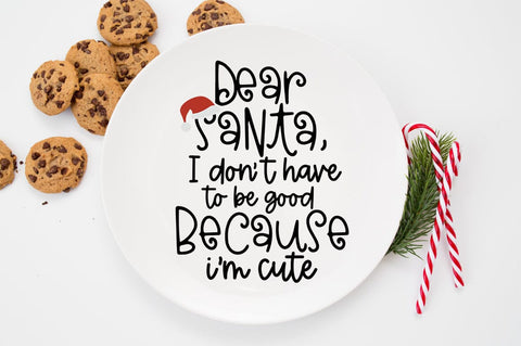 Dear Santa Christmas SVG SVG Pickled Thistle Creative 