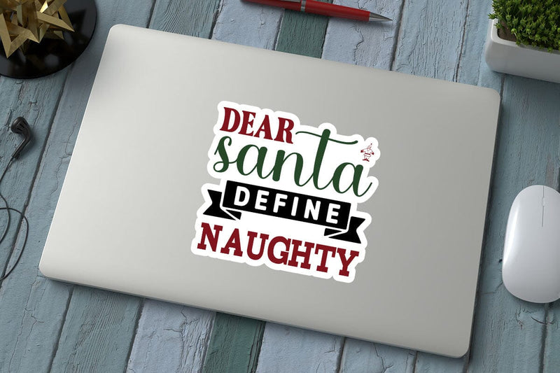 Dear santa define naughty SVG Angelina750 