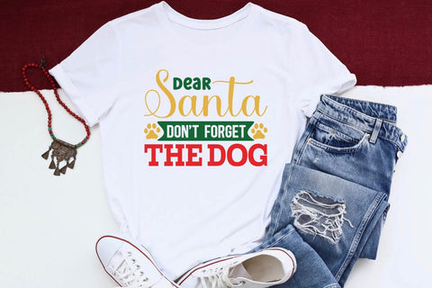 Dear Santa Dont Forget The Dog SVG Angelina750 