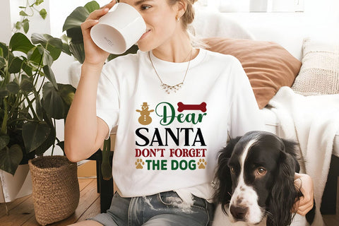 Dear santa dont forget the dog SVG Angelina750 