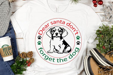 Dear santa dont forget the dog SVG Angelina750 