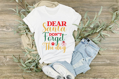 Dear Santa Dont Forget The Dog SVG Angelina750 