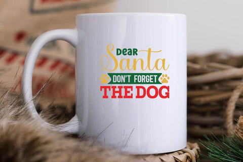 Dear Santa Dont Forget The Dog SVG Angelina750 