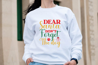 Dear Santa Dont Forget The Dog SVG Angelina750 