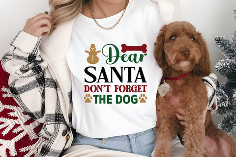 Dear santa dont forget the dog SVG Angelina750 