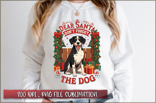 Dear santa don't forget the dogs Sublimation Sublimation Shetara Begum 