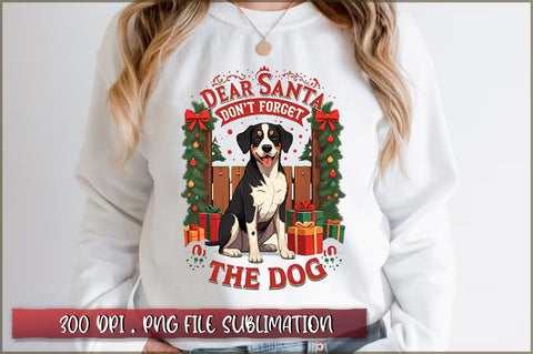 Dear santa don't forget the dogs Sublimation Sublimation Shetara Begum 