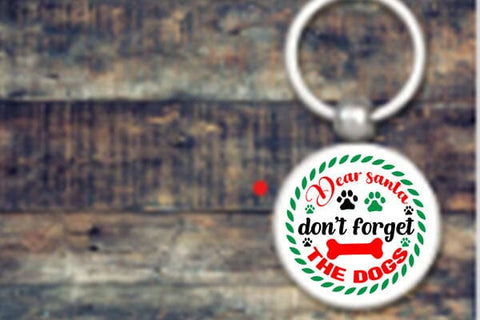 Dear santa dont forget the dogs SVG Angelina750 