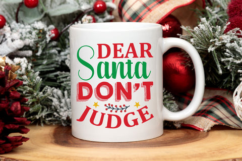Dear santa dont ludge SVG Design SVG Regulrcrative 