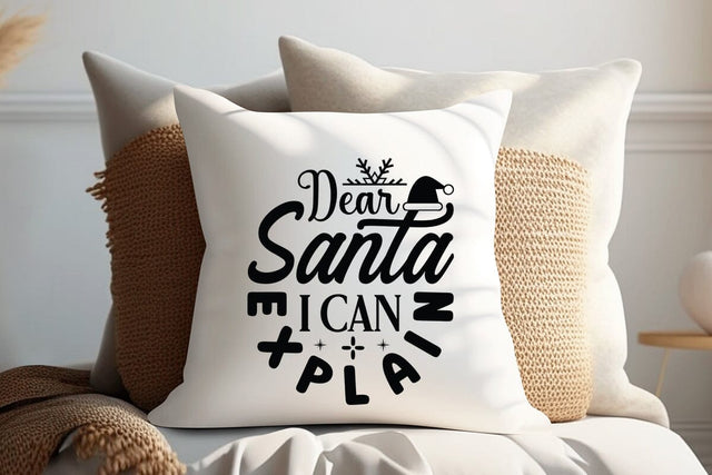 Dear Santa I Can Explain SVG Angelina750 
