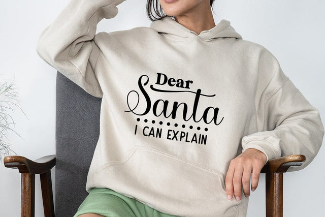 Dear Santa I Can Explain SVG Angelina750 