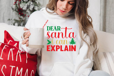 Dear santa i can explain SVG Angelina750 