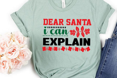 Dear santa i can explain SVG Angelina750 