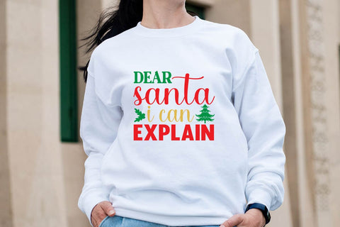 Dear santa i can explain SVG Angelina750 