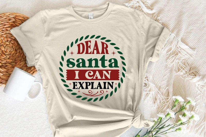 Dear santa i can explain SVG Angelina750 