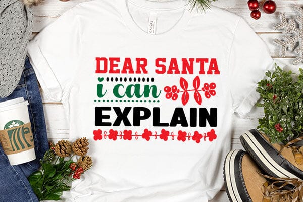 Dear santa i can explain SVG Angelina750 
