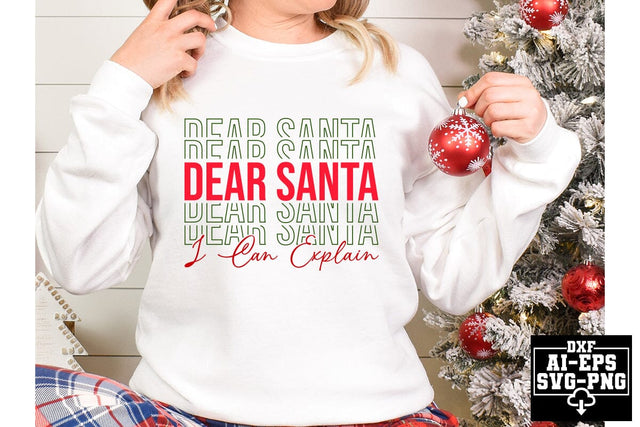 Dear Santa I Can Explain Svg Cut Files Creative Art SVG CraftlabSvg55 