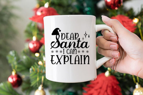 Dear Santa I Can Explain SVG Design SVG Designangry 