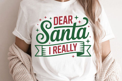 Dear Santa I Really SVG Angelina750 