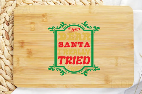 dear santa i really tried SVG Angelina750 